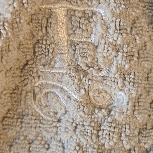 Pottery Barn Women Gray Cotton Waffle Weave Bath Robe Shawl Collar Small Turkey - Picture 16 of 16